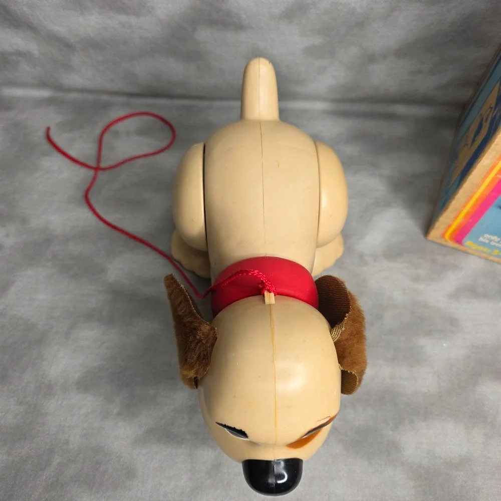 Hasbro My Puppy Puddles Vintage 1980 Romper Room Dog Pull in Original Box
